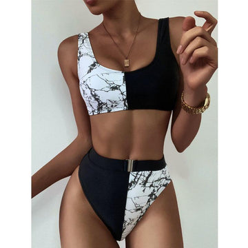 Sexy Arrivla Elastic Tight High Waist Bikini-STYLEGOING