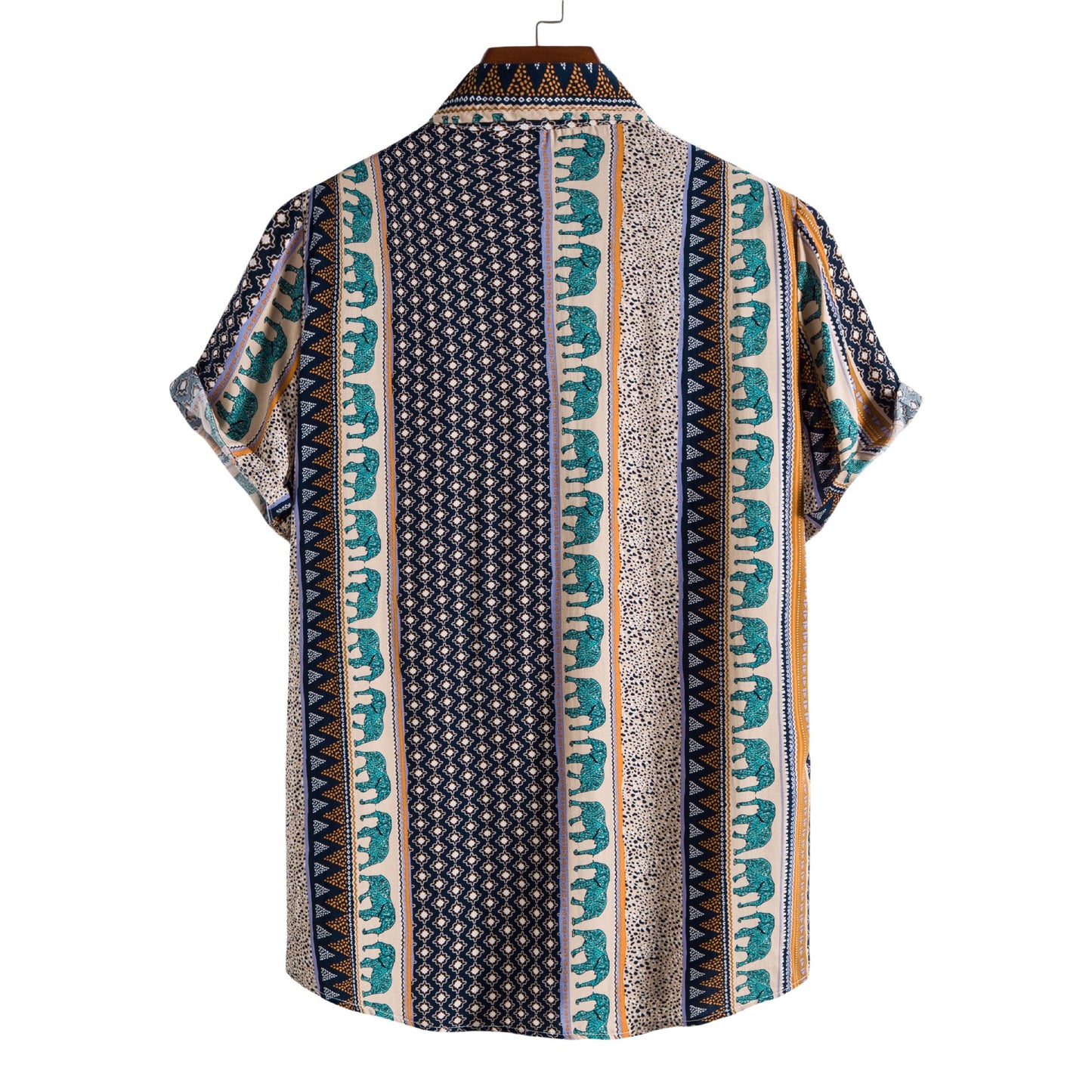 Casual Short Sleeves Men's Shirts