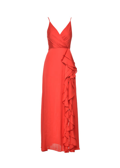 Summer High Waist Ruffled Long Dresses for Women