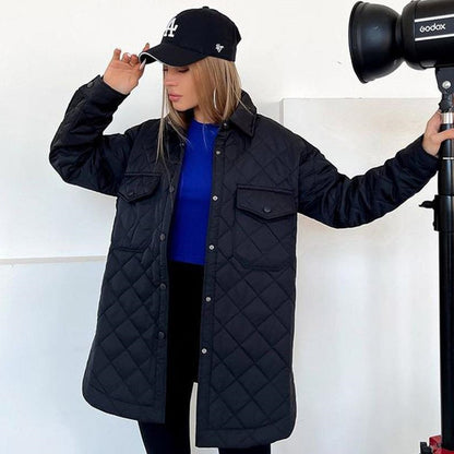 Winter Warm Cotton Overcoats for Women