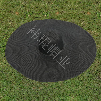 Women Summer Sun-proof Foldable Beach Hats-STYLEGOING