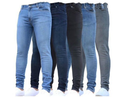 Casual Men Tight Jeans