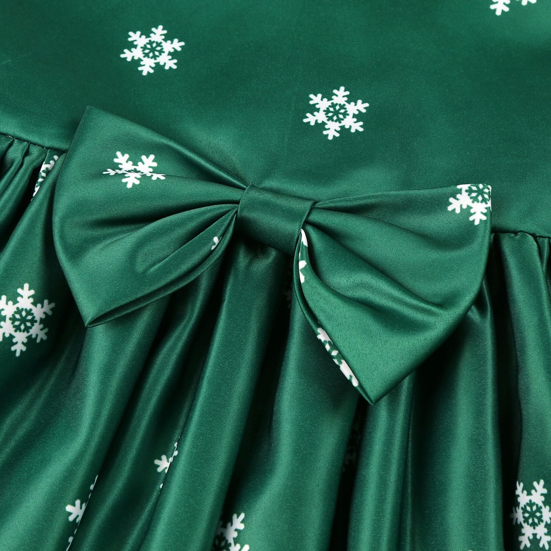 Merry Christmas Butterfly Kids Party Dresses