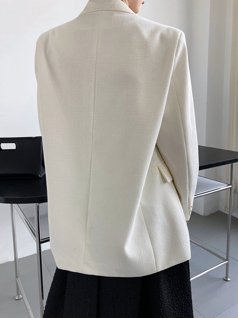 Vintage Elegant Designed Women Blazer Tops