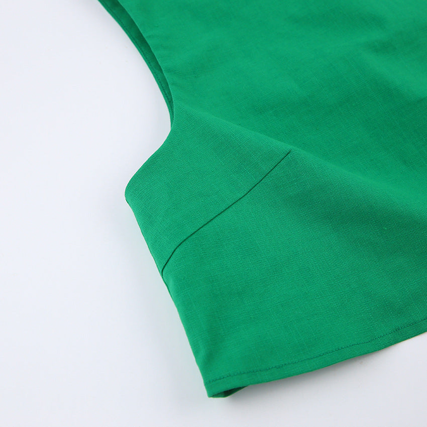 Summer Sleeveless Tops and Wide Leg Pants Summer Outfits