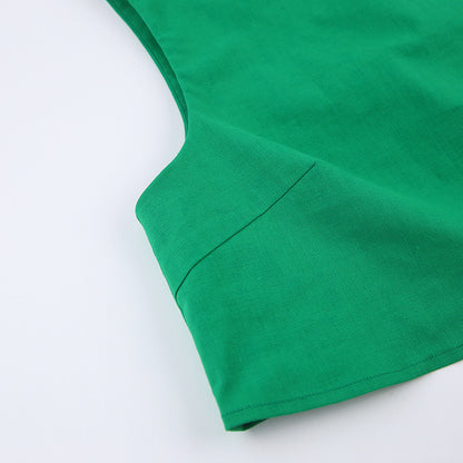 Summer Sleeveless Tops and Wide Leg Pants Summer Outfits