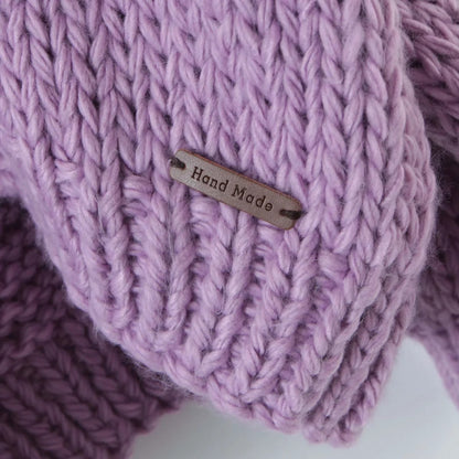 Lovely Handmade 3D Design High Waist Short Sweaters