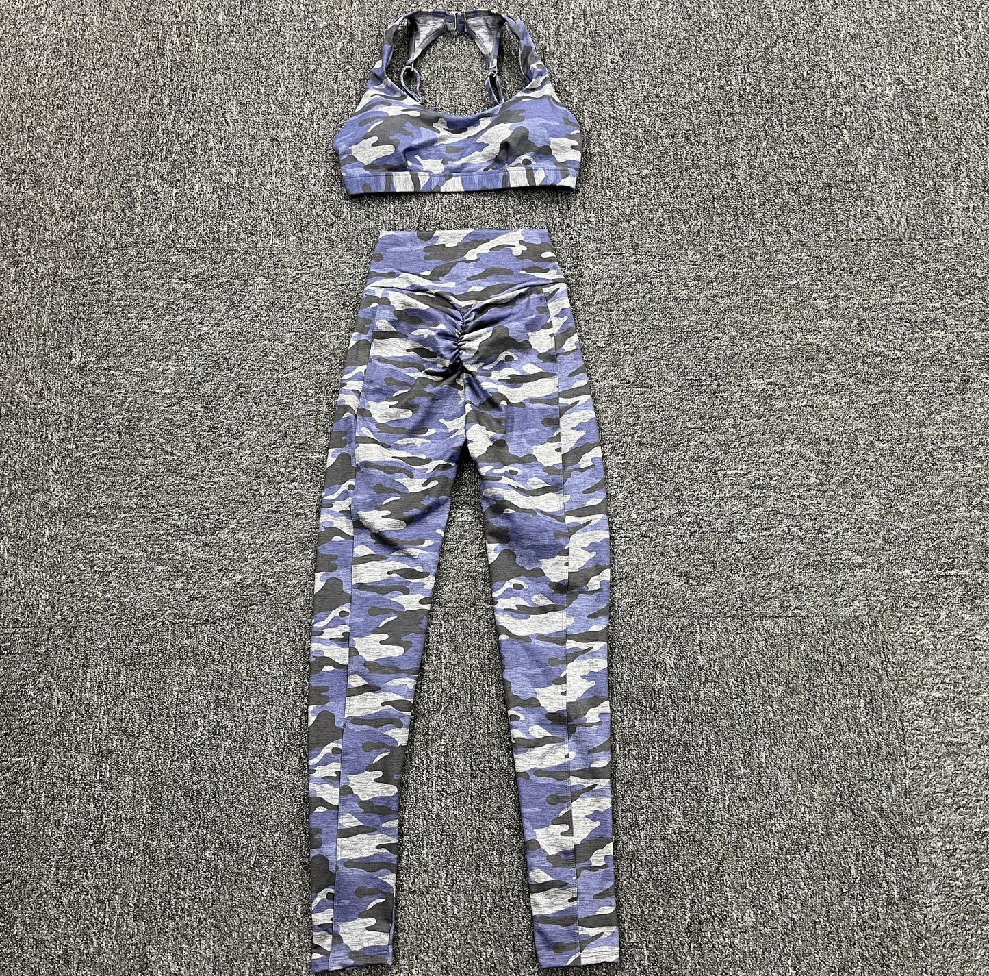 Sexy Crossed Backless Two Pieces Sport Suits