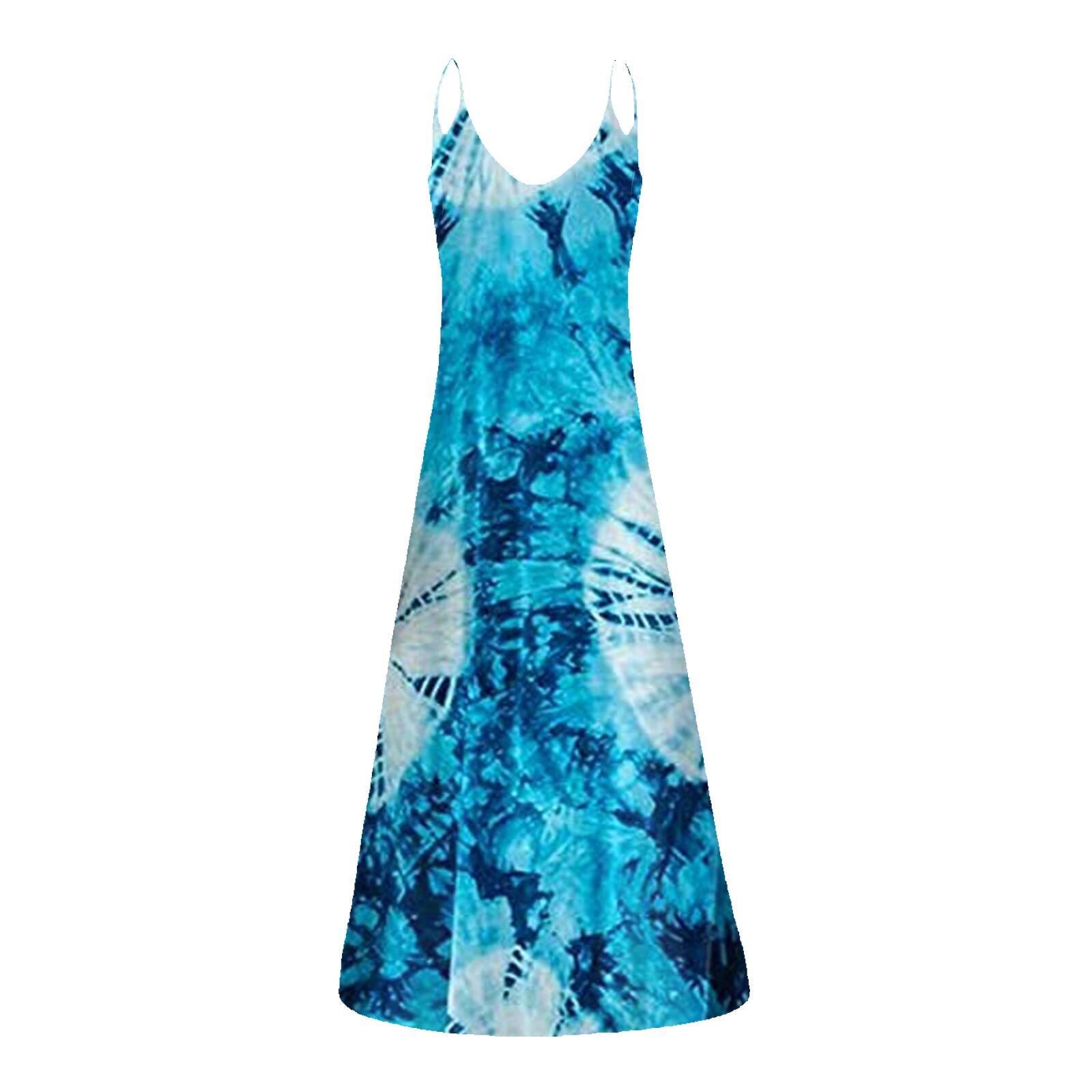 Casual Colorful Summer Holiday Long Dresses