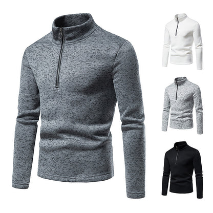 Turtleneck Zipper Men's Sweaters