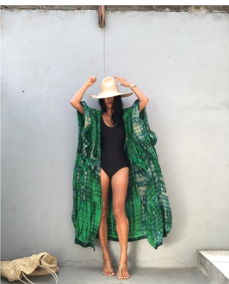 Women Plus Sizes Summer Cover Ups-STYLEGOING