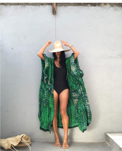 Women Plus Sizes Summer Cover Ups-STYLEGOING
