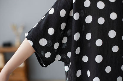 Summer Plus Sizes Short Sleeves Blouses Shirts