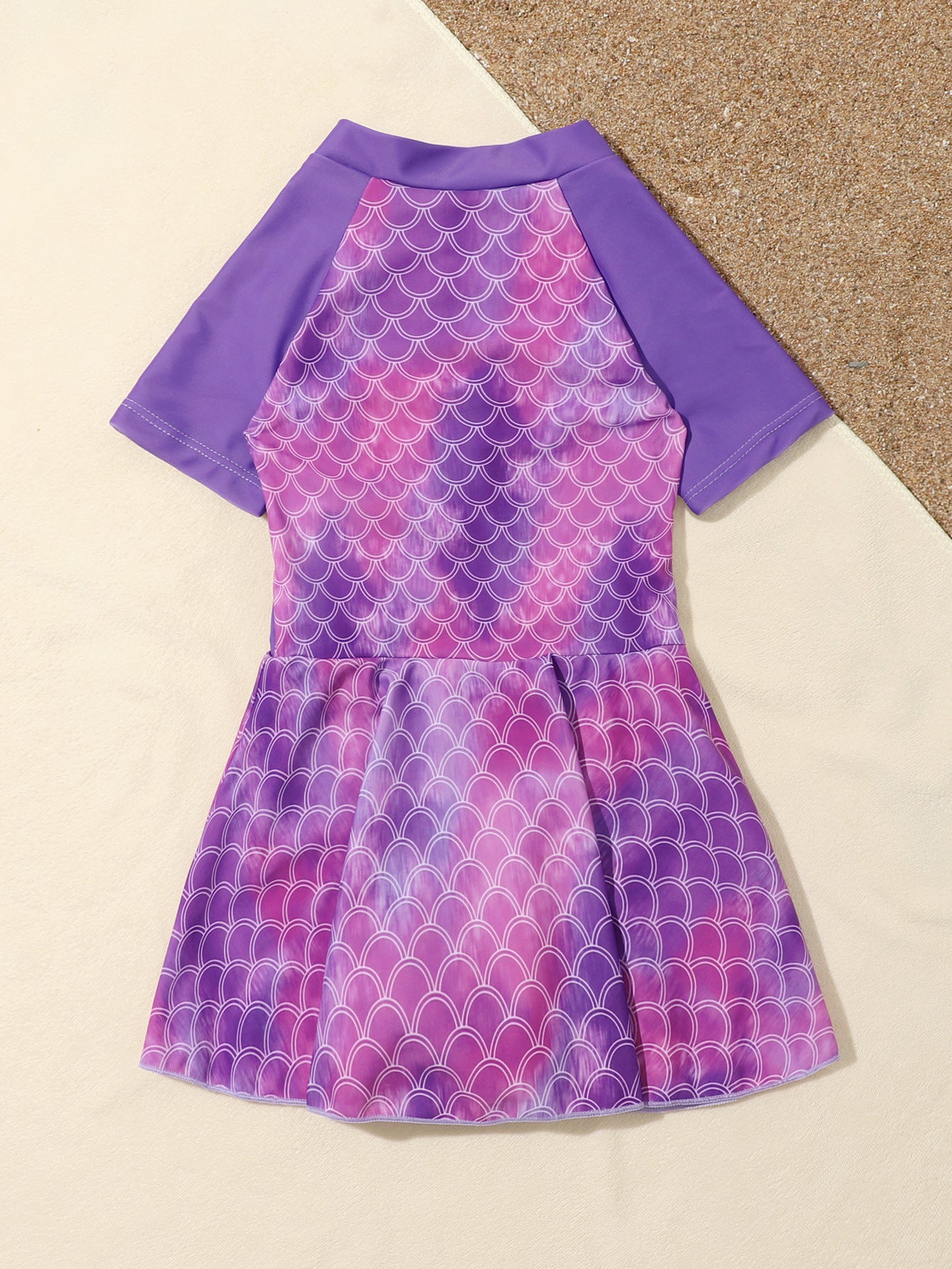 Purple One Piece Swimsuits for Girls
