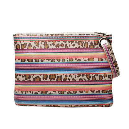 Women Sunflower Print Pu Leather Evening Clutch Bags