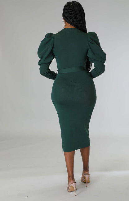 Women Long Sleeves Fall Dresses