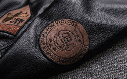 Winter Warm Sheep Skin Short Jackets for Men