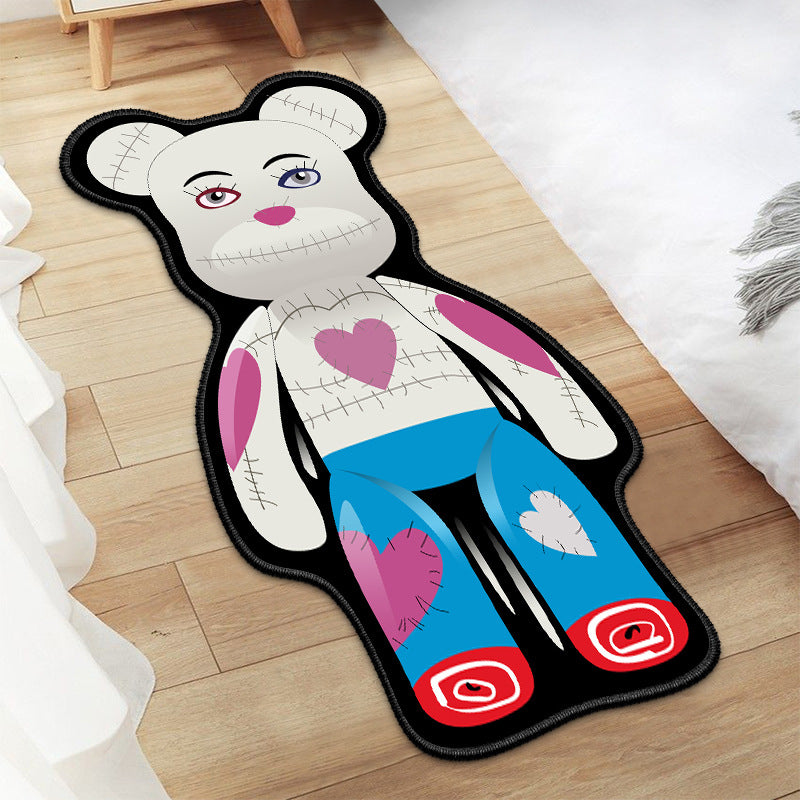 Creative Gloomy Bear Design Living Room Mats