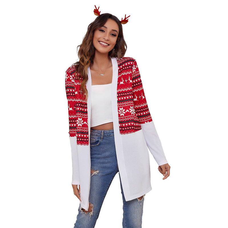 Merry Christmas Women Coats