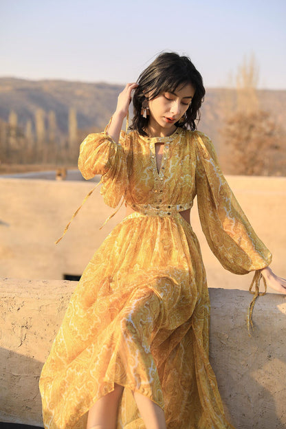 Sexy Chiffon Summer Beach Long Holiday Dresses