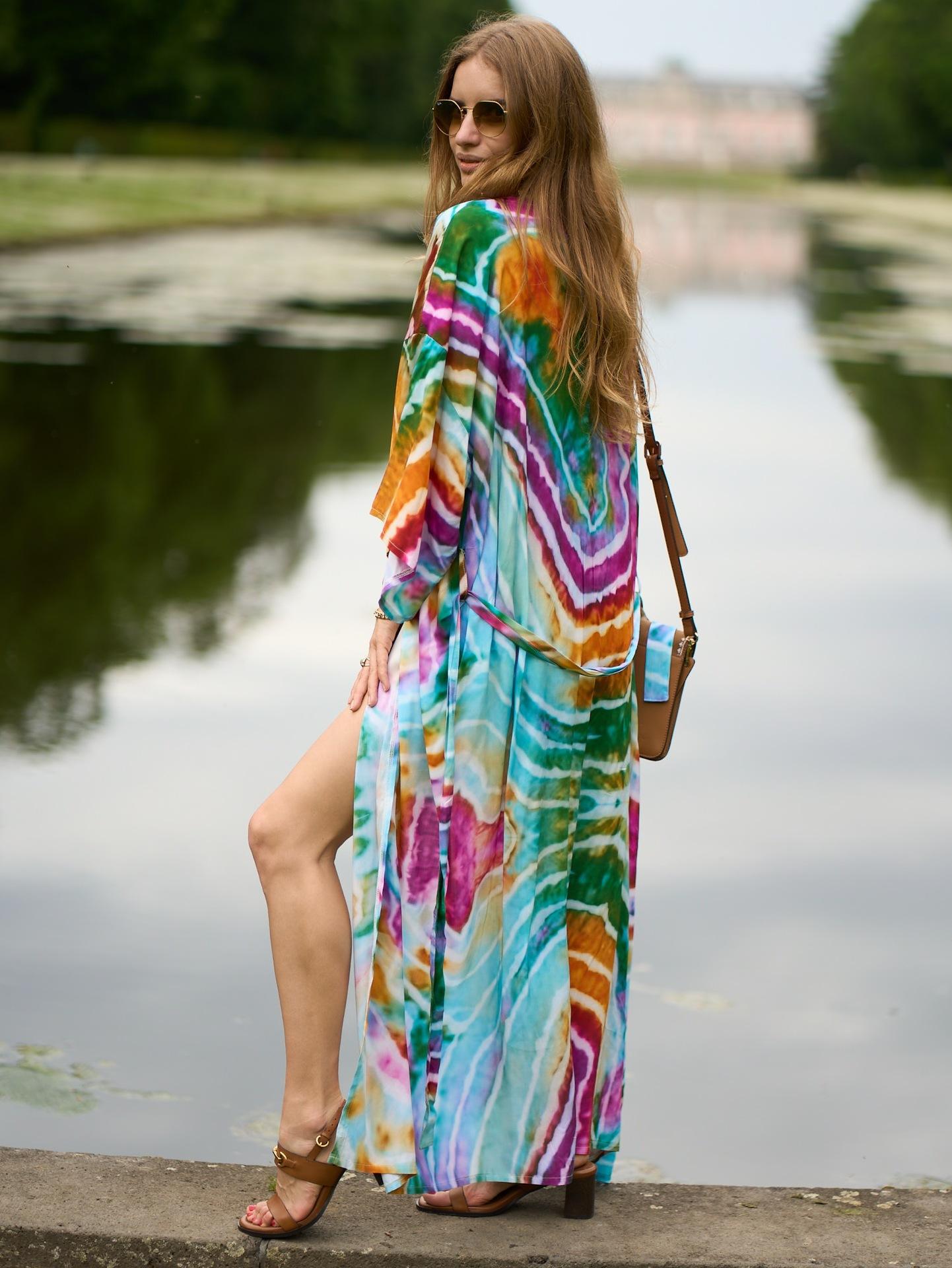 Summer Leopard Beachwear Cover Up Dresses