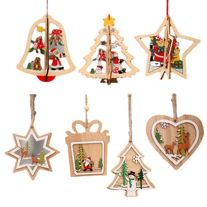 Merry Chritmas Wodden Widget for Decoration