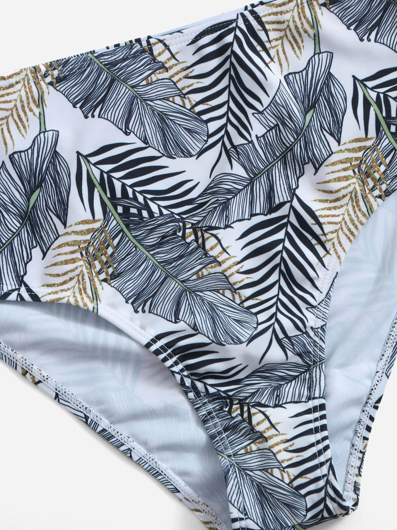 Sexy High Waist Two Pieces Summer Bikini Swimsuits