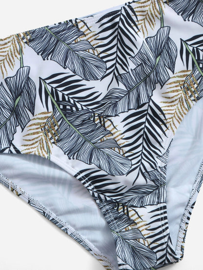Sexy High Waist Two Pieces Summer Bikini Swimsuits