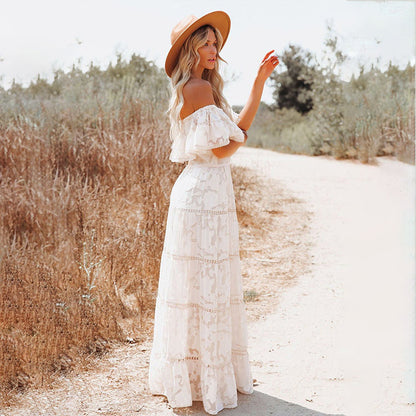 Sexy Off The Shoulder Elegant Long Dresses
