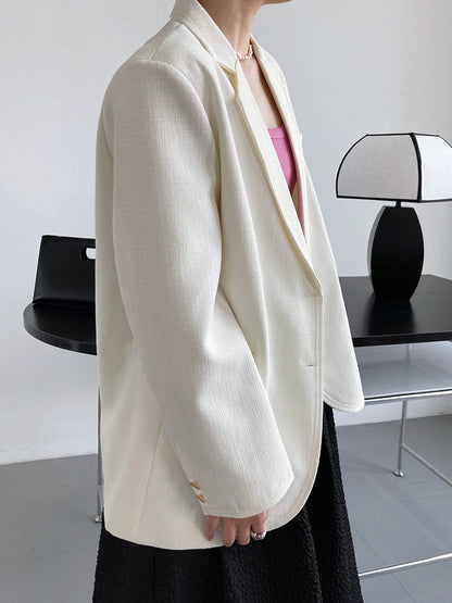 Vintage Elegant Designed Women Blazer Tops