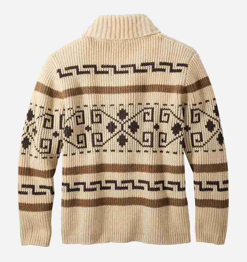 Men Zipper Turnover Collar Cardigan Sweaters for Winter-STYLEGOING