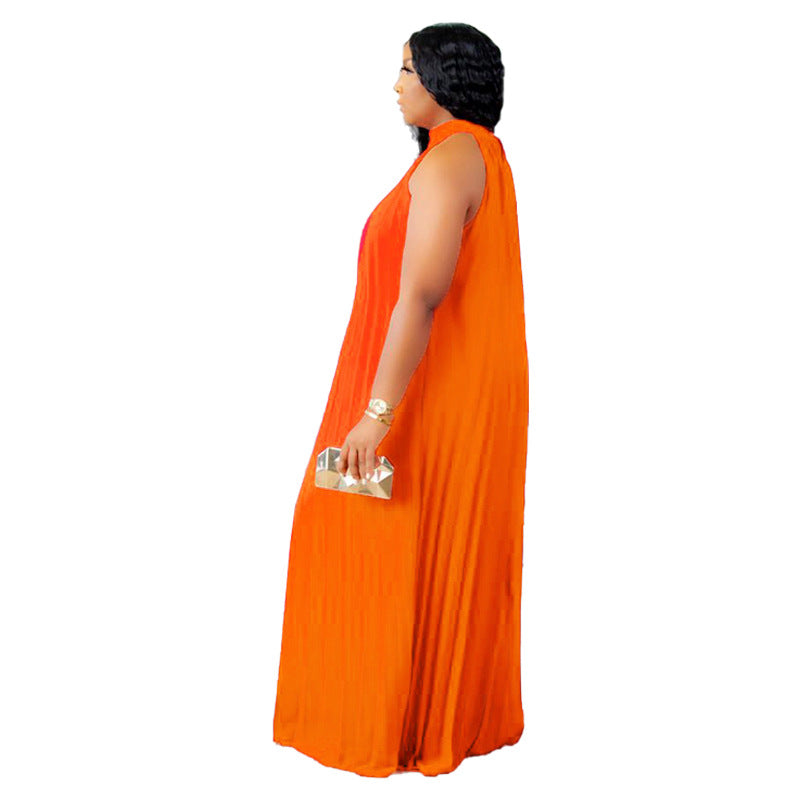 Elegant Sleeveless Summer Long Dresses