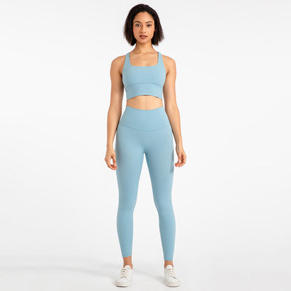 Sexy Women Outdoor Running Yoga Sets for Exercising