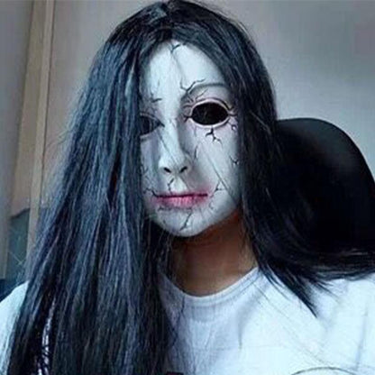 Halloween Horrible Room Escape Wigs&Mask Murder-STYLEGOING