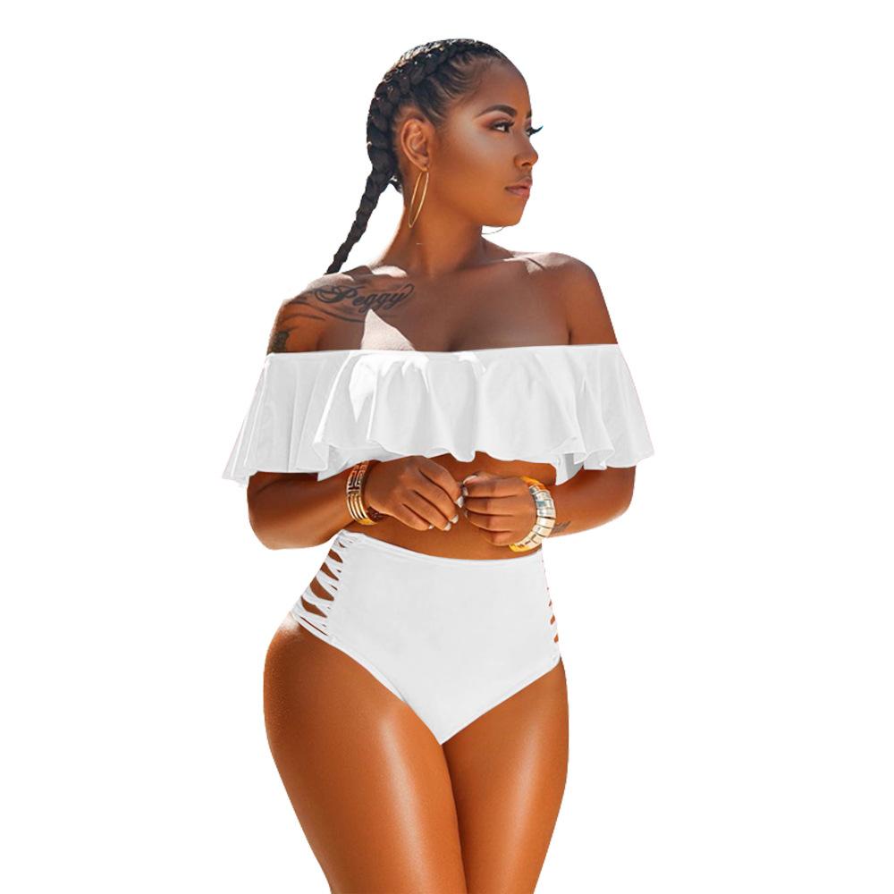 Sexy Off The Shoulder Bikini Swimwear-STYLEGOING