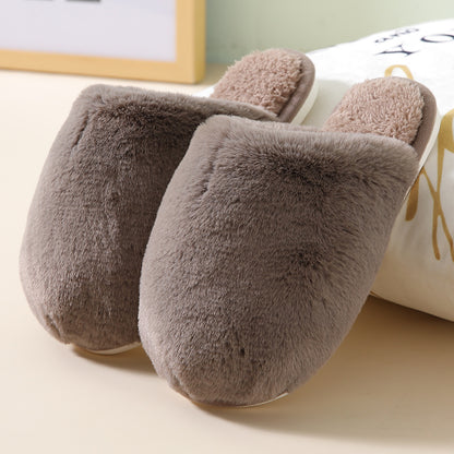 Anti Skip Velvet Plush Winter Slippers
