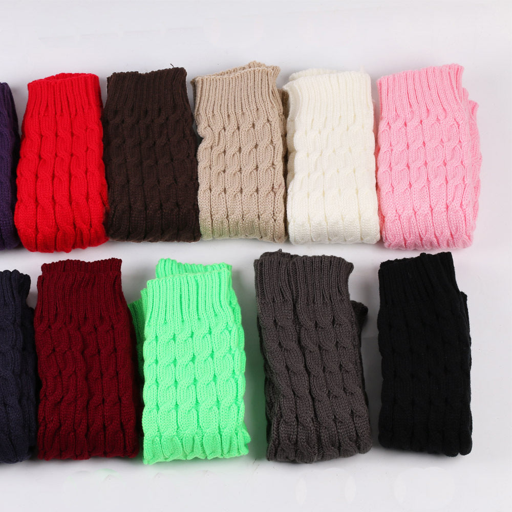 2 Pairs/set 40 cm Long Knitted Socks for Women