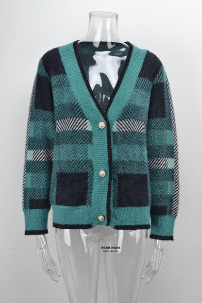 Winter Women Knitted Long Sleeves Cardigans