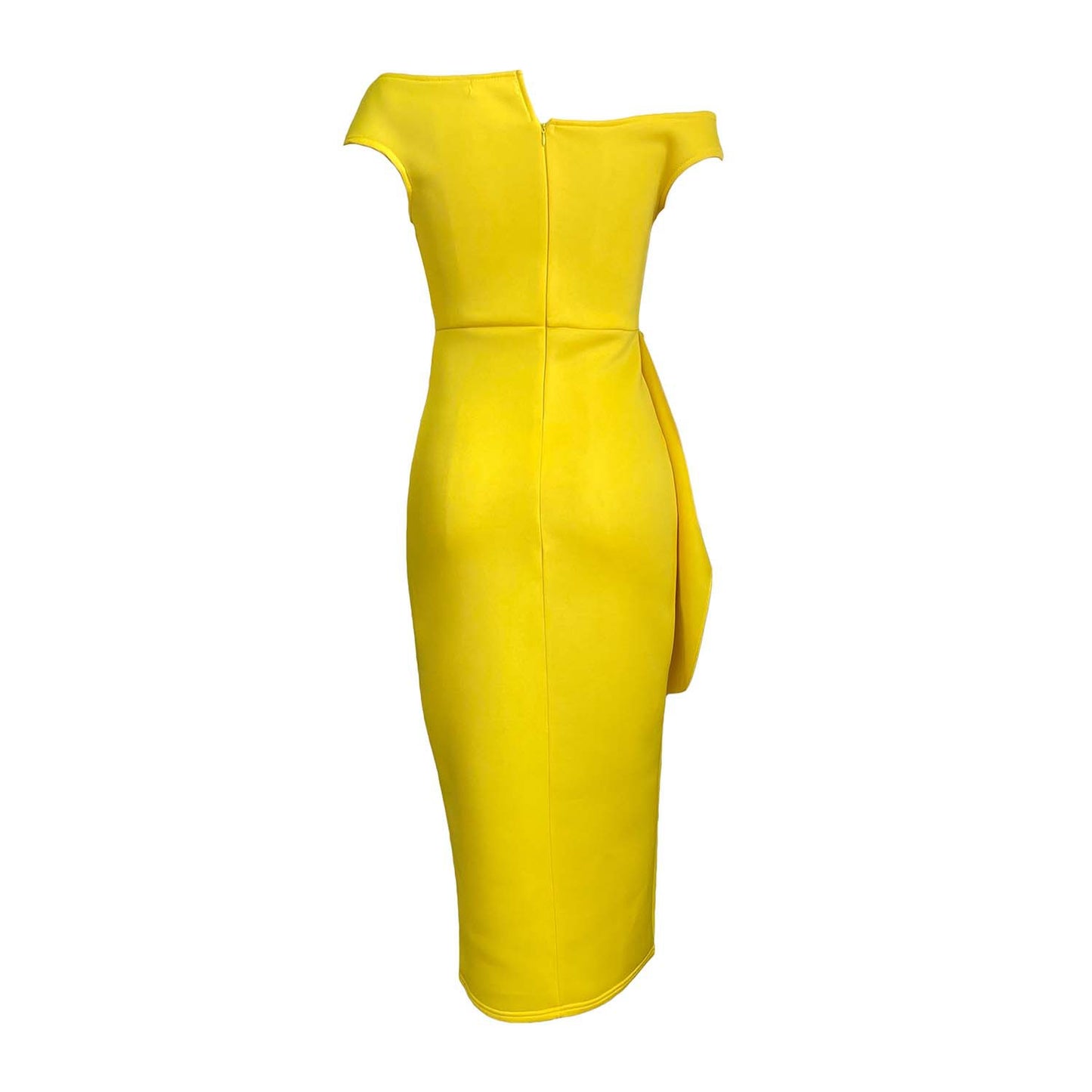 Fashion High Waist Plus Sizes Midi Party Dresses