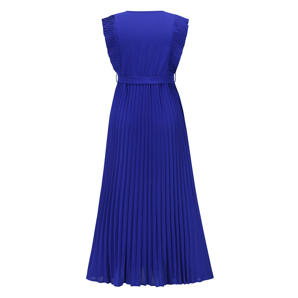 Casual Chiffon Sleeveless Women Long Maxi Dresses