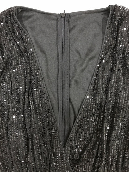 Sexy Sequined Party Little Black Dresses