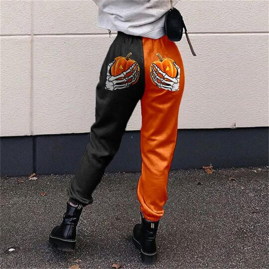 Happy Halloween  Women Hip-Hop Sports Pants