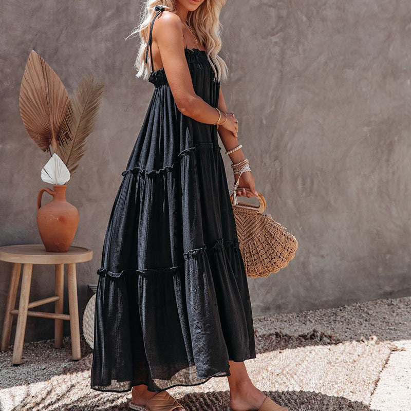 Casual Summer Strapless Beach Dresses