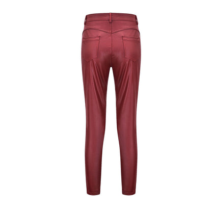 Sexy PU Leather Leggings for Women
