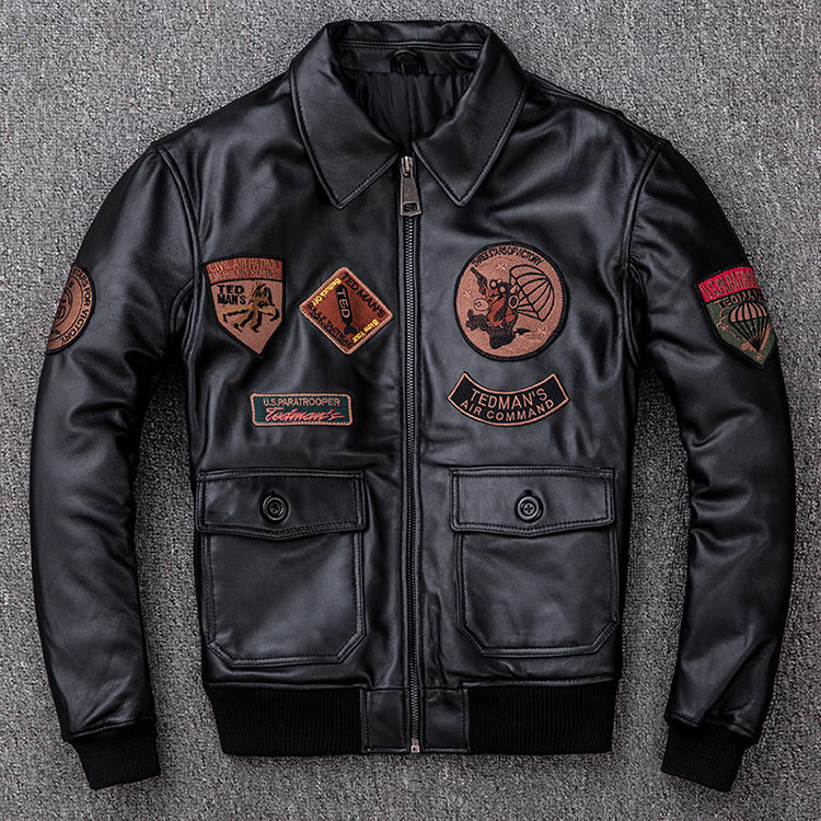 Winter Warm Sheep Skin Short Jackets for Men