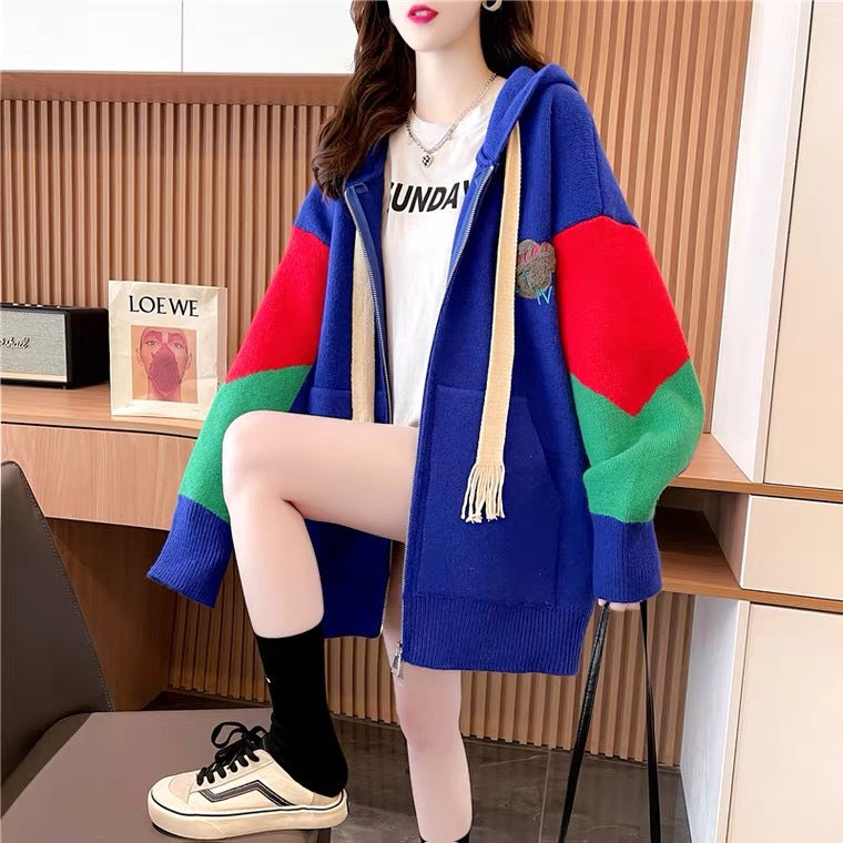 Winter Warm Women Knitting Outerwear