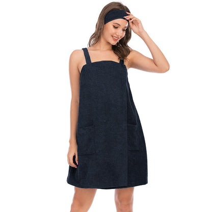 Casual Women Dress Bath Towel