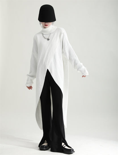 Elegant Women Long Knitting Cozy Dresses