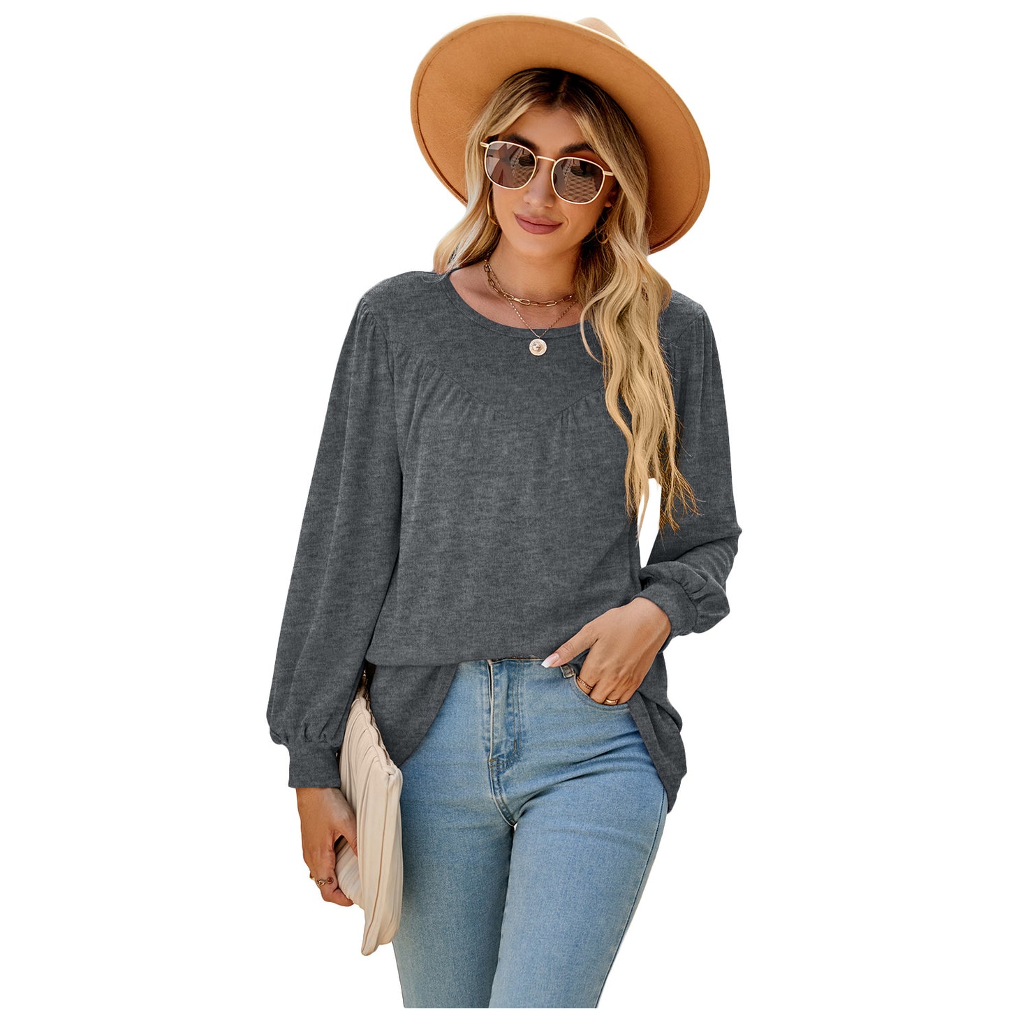 Casual Long Sleeves T Shirts for Women