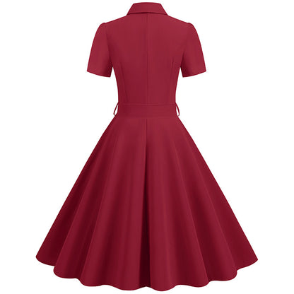 Elegant Short Sleeves Ball Dresses with Belt